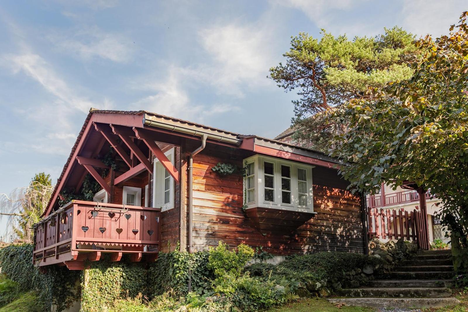 La Verniaz Et Ses Chalets Evian-les-Bains Bagian luar foto